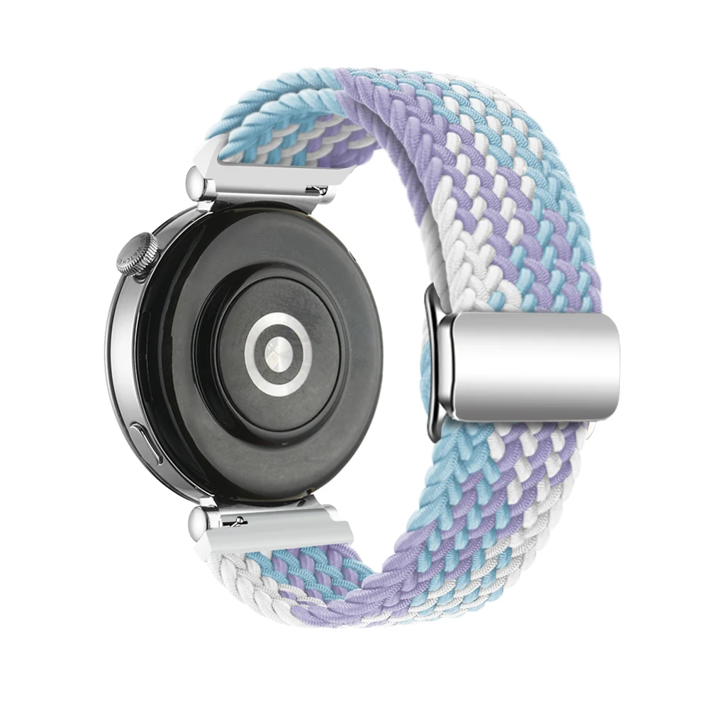 18mm Magnetic Braided Solo Loop Sport Nylon Wristband Strap