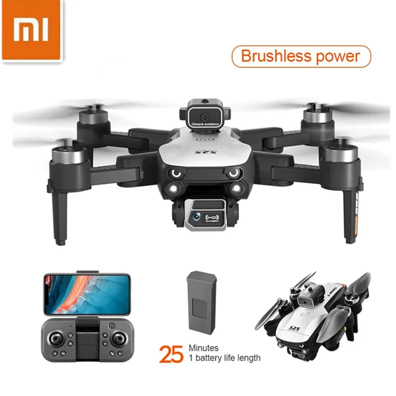 

Дрон Xiaomi S2S 8K HD камера обход препятствий бесщеточная аэрофотосъемка Радиоуправляемый вертолет Профессиональный Квадрокоптер игрушка подарок