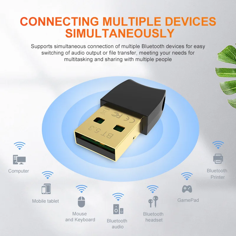 Рисунок 3 - USB Bluetooth 5,3 адаптер для ПК,