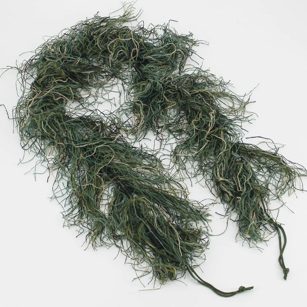 VULPO Tactical Rifle Sniper Camouflage Ghillie Suit Cover Hunting Gun Wrap Cover For CS Paintball Airsoft Accessories