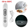 Rechargeable Food Thermometer BBQ Cooking Food Temperature Measure Tools Meat Thermometer Baking Oven Thermometer with Probe 1