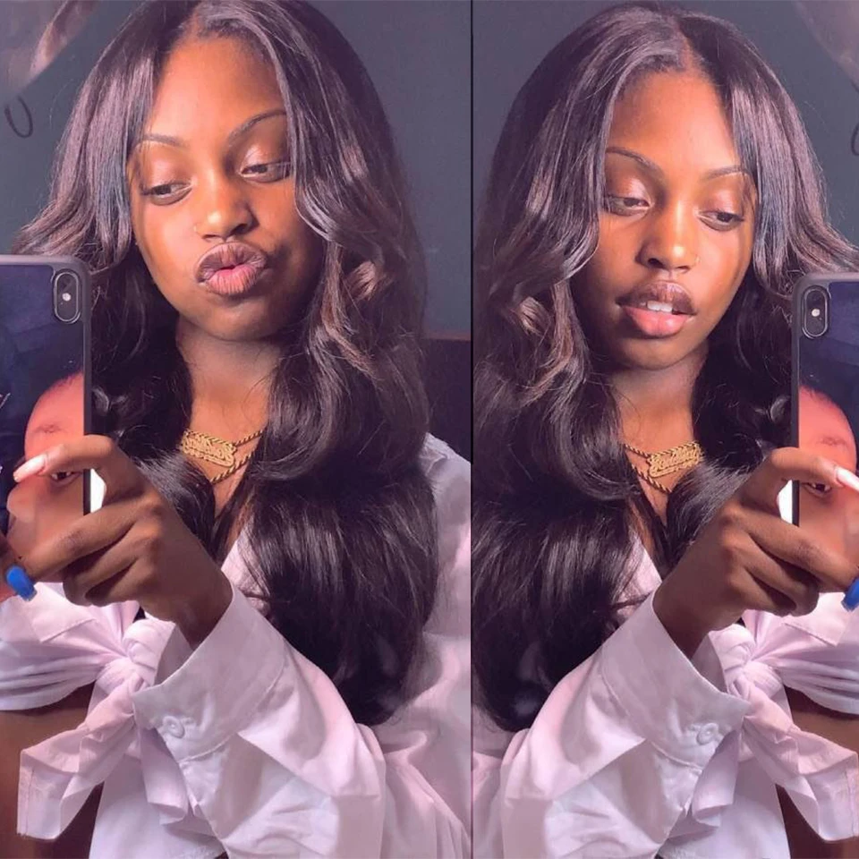 Sleek 30 Inch Human Hair Bundles For Women Body Wave Hair Extensions Single Bundles Natural Brazilian Human Extensions
