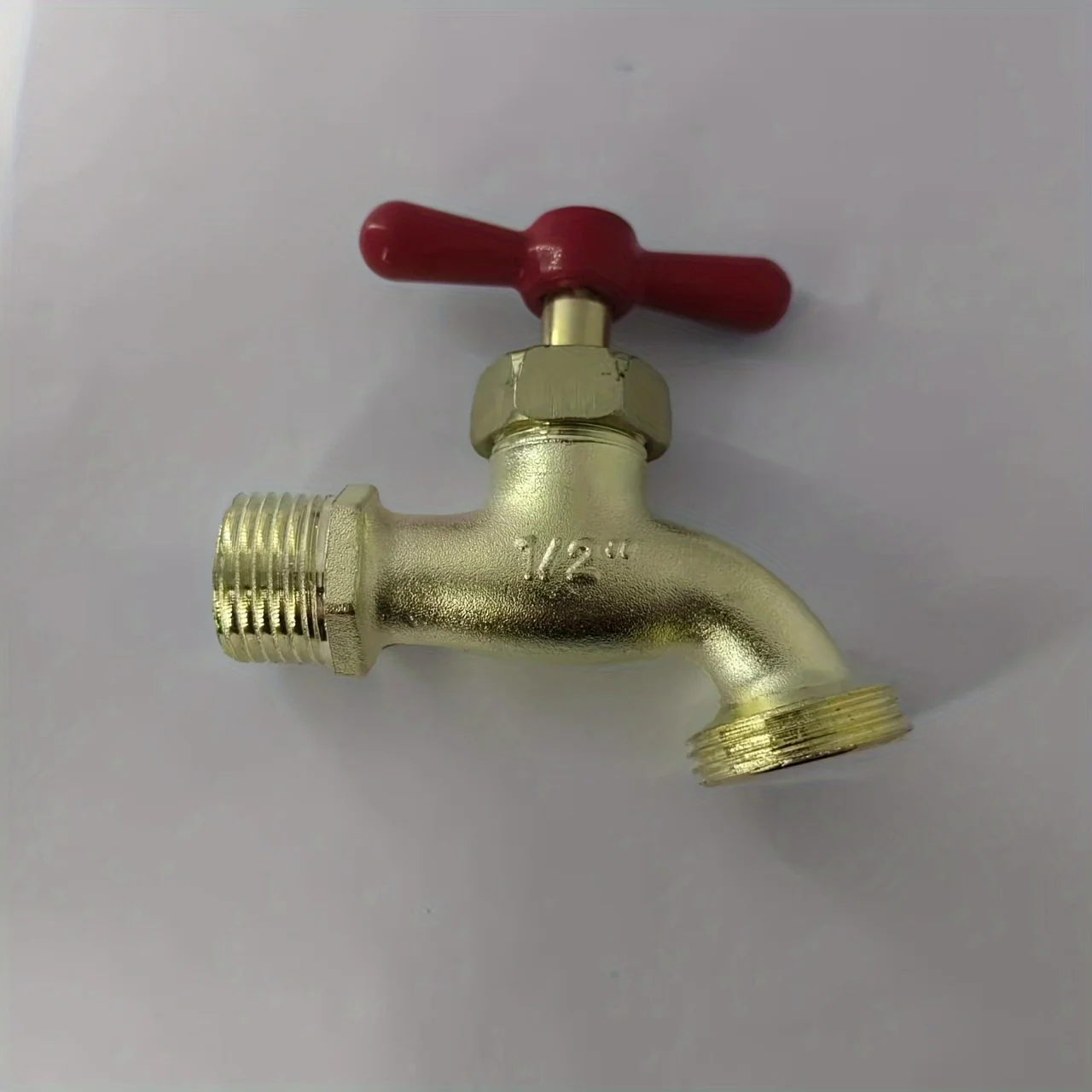 1 Stück Neue Außen-Wasserhahnverlängerung aus Zinklegierung, Frostschutz-Gartenwasserhahn, Einzelauslauf für Villenbewässerung, Gartenbau-Auslauf – Detail 7