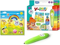 Educational Toy Y-Pen English Learning Smart Point Touch Talking Pen Learning Machine voice sound book for Kids 2
