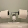 Weightlifter Toilet Roll Holder Paper Holder Shelf Tissue Roll Hanger Tissue Towel Roll Dispenser Bathroom Kitchen Accessories 5