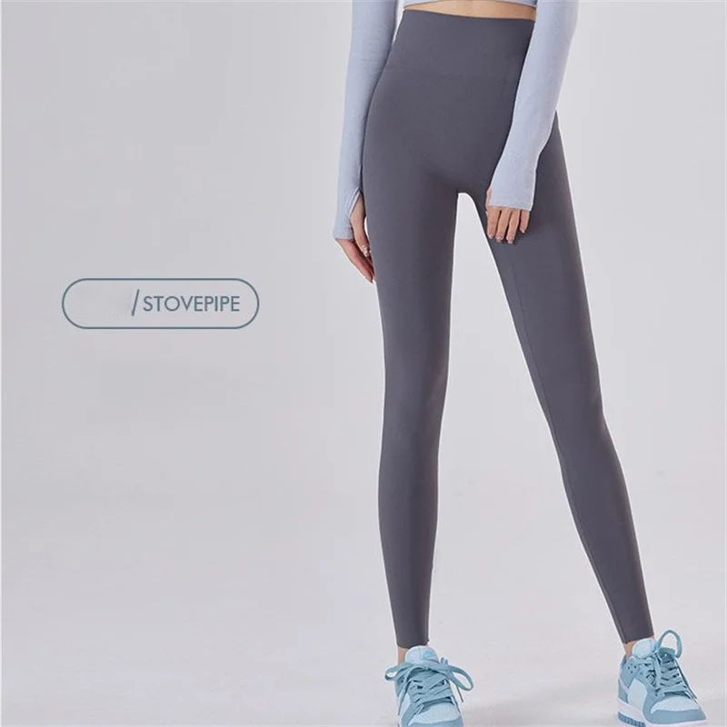 

Spring Summer Women Leggings High Elastic Waist Pants Solid Slim Shark Pants Buttock Lifting Female Leggings Sports Yoga Tights