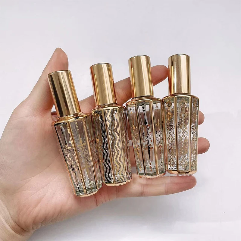 15ml Travel Portable Perfume Spray Bottle Atomizer Ultra Mist Sprayer Glass Perfume Bottles Empty Containers Refillable Bottle