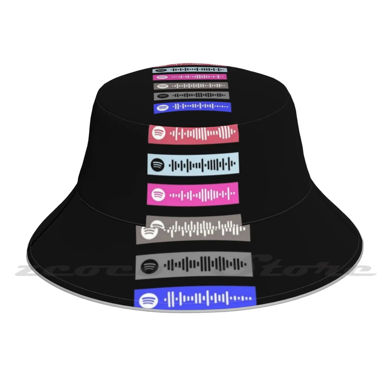 

Discography In Qr Spotify Code Bucket Hat Fashion Soft Personalized Pattern Gift Cap Albums Album Album Music Pop Culture