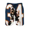 Walter Payton Men's Beach Shorts Swim Trunks With Pockets Mesh Lining Surfing Walter Payton Bears Chicago Da Bears Sweetness 34 1