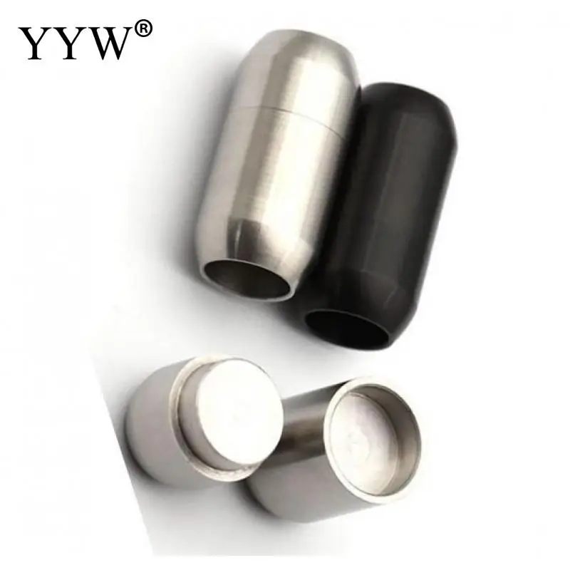 10pcs/Lot Stainless Steel Magnetic Clasp 304 Stainless Steel Diy Jewelry Making Accessories Original Color Sold By Lot