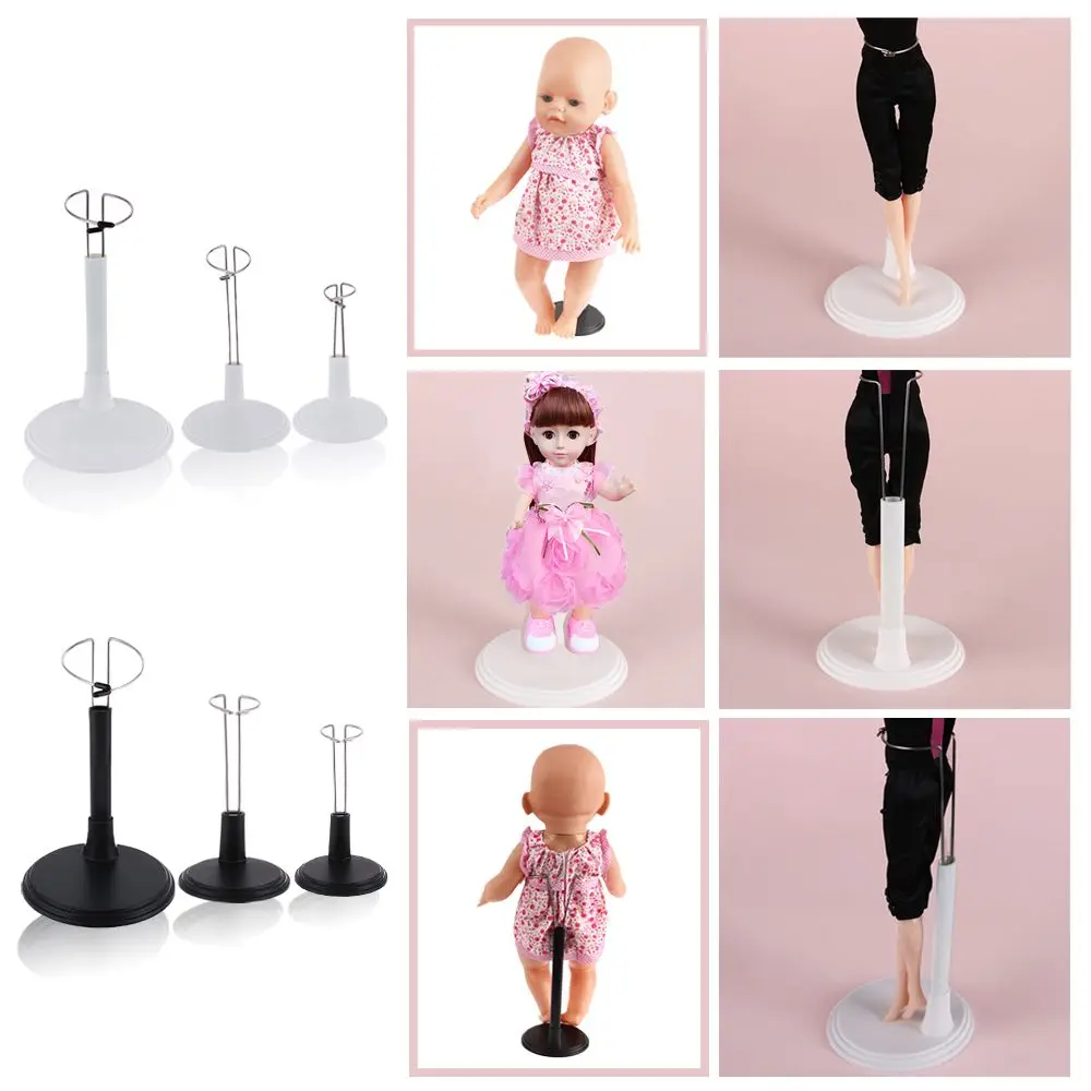 Metal Doll Bracket Practical Stand Holder Toy Store Display Adjustable White Black Support High Quality Puppet Wrist Stand