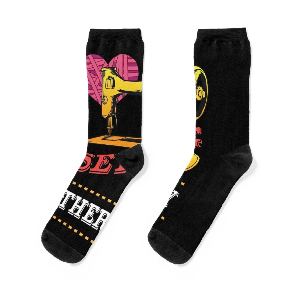 

Sewing Gift for Seamstress and Quilters Sewingmachine Socks compression socks Women Socks Men's Women's