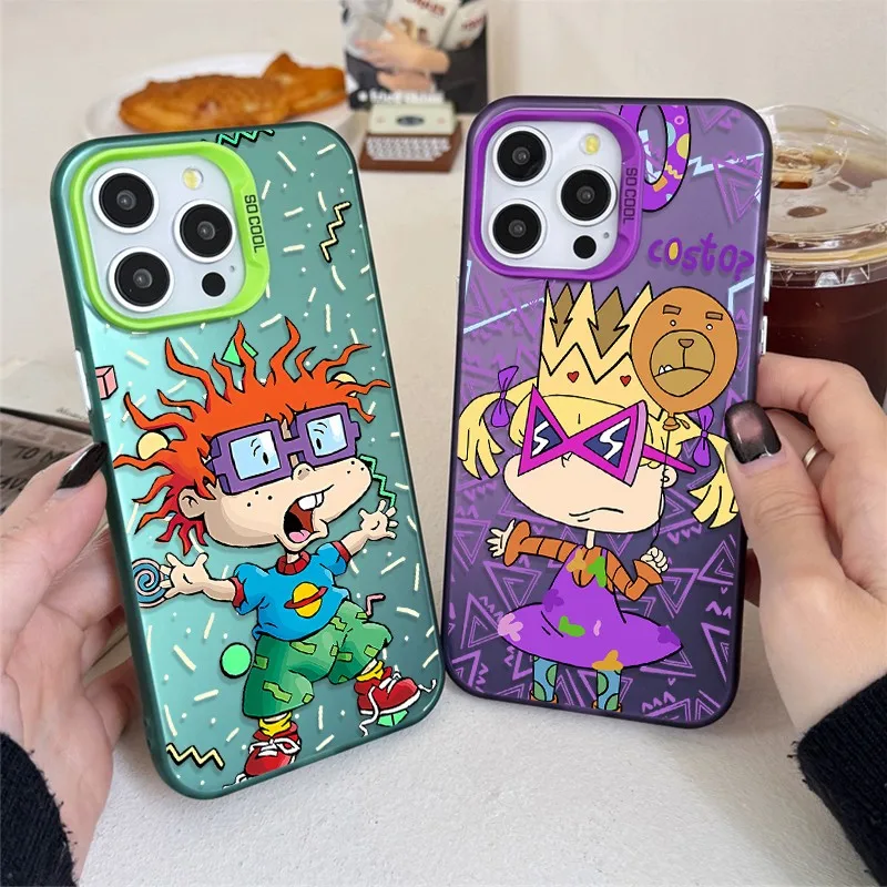 Cartoon Funny Rugrats Anti-Fall Matte Phone Case