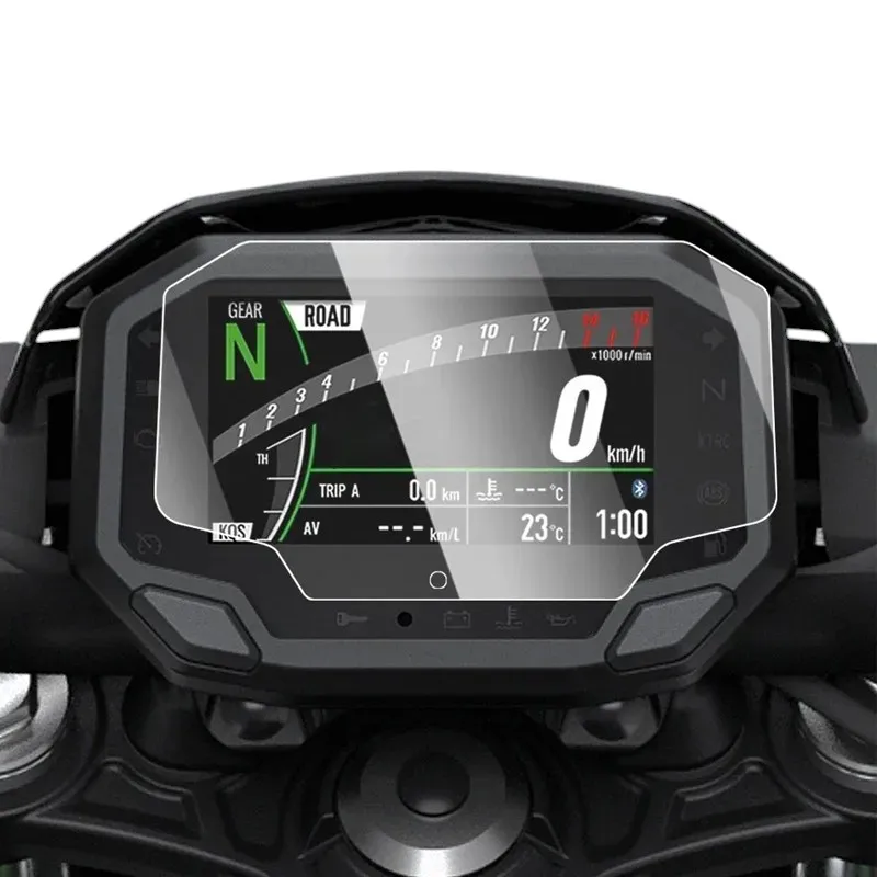 Para Kawasaki ZX-6R ZX 6R 2024 + ZX-10R 2021 + accesorios de motocicleta pantalla de grupo de arañazos película de instrumento de protección de tablero