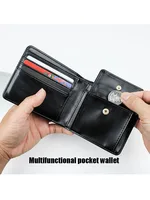 Men's Wallet Simple Bifold Credit Card Holder Men's Coin Purse Card Holder 1