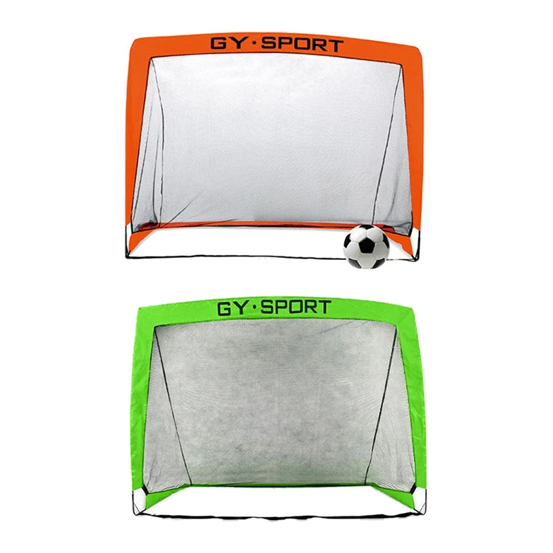 

Foldable Portable Soccer Square Goal Kids Soccer Net For Backyard Outdoors Practice Training Sports Toys Gift
