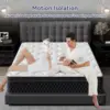Queen Mattress 10 Inch Hybrid Memory Foam Mattress in a Box Individually Wrapped Pocket Coils Mattress for Isolate Motion 5