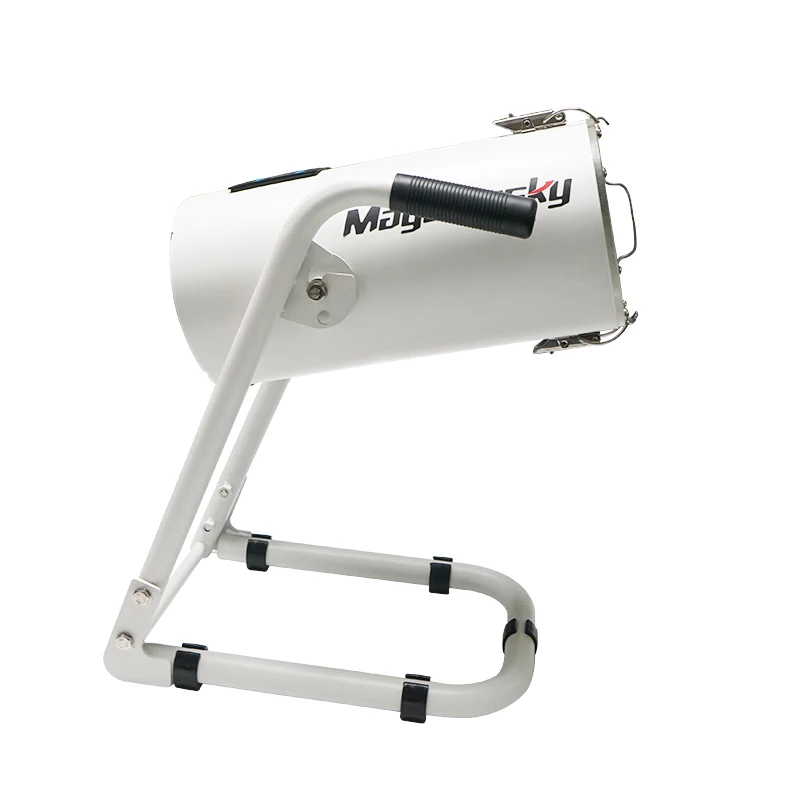 

Maywaysky Commercial Herb Shredder For Flower Digital Timer Industrial Grinder 0.7LBS Stainless Steel Barrel