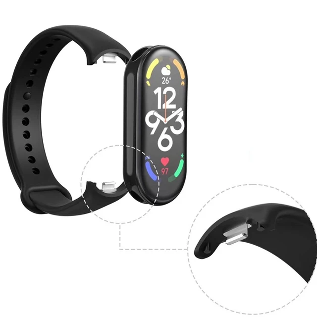 Correa 100% Original para Xiaomi Mi Band 8, accesorios de pulsera  oficiales, correa de repuesto, pulsera no reloj - AliExpress