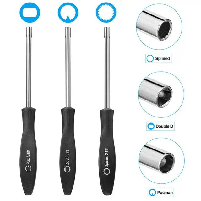 Pac Ma Carb foratura regolazione antiscivolo doppio D strumenti di riparazione carburatore cacciavite utensile elettrico 1
