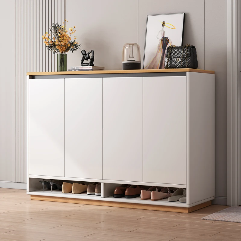

Modern Vertical Shoe Cabinets Big Modular Space Saving Storag Contain Shoe Rack Dust Proof Design Schoenrek Entryway Furniture