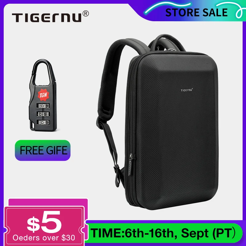 Lifetime Warranty Men Backpack 1415.6inch Laptop Backpack Bag Thin Backpack Antitheft Bag Male