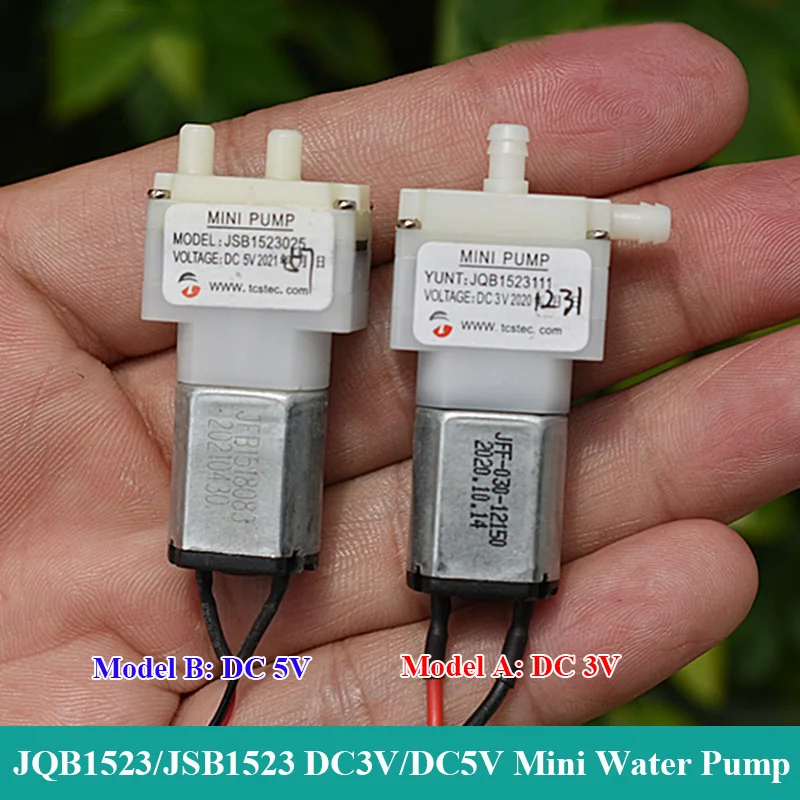 JQB1523 / JSB1523 Micro Water Pump DC 3V 5V Mini 030 Diaphragm Self-priming Suction Pump 1PCS DIY Sweeping Robot Home Cleaner