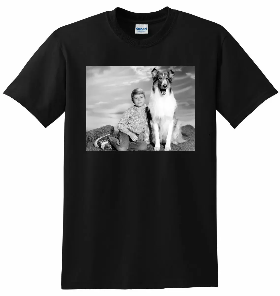 Maglietta Lassie Tv Show Season 1 2 3 4 Photo Poster Tee Small Medium Large O Xl
