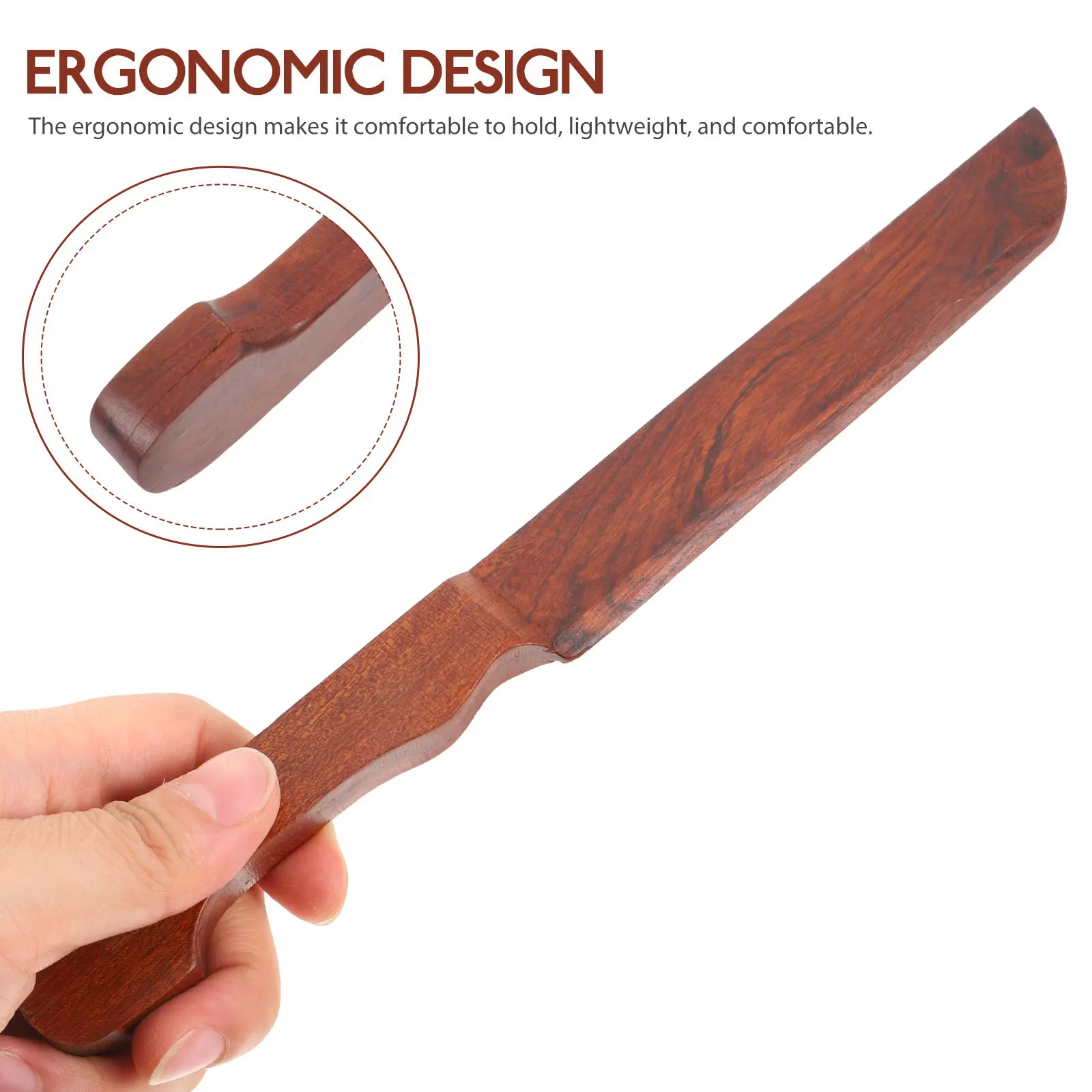 나무로 만든 중국식 예술 종이 절단기 경량 인체공학적 봉투 개봉기 쌀 종이 절단기 사무실 가정용 편지 개봉기