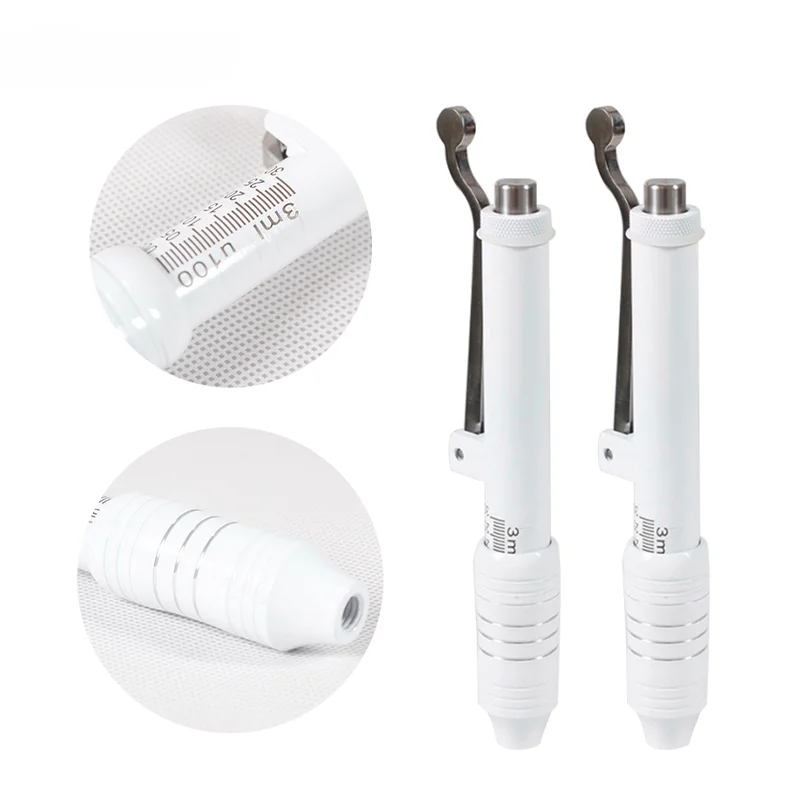 0.3ML Black/White Hyaluron Pen With High Pressure Hyaluronic Pen Gun For Anti Wrinkle Lip Lifting Atomizer Skin Lip Injection
