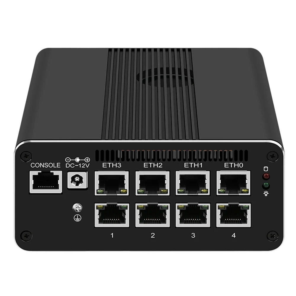 Topton 방화벽 미니 PC 소프트 라우터 Proxmox 서버, 13 세대, 2*10G SFP 4x 인텔 i226-V U300E 8505 i5-1240P, 2 * DDR5 NVMe 2 * SATA, 신제품