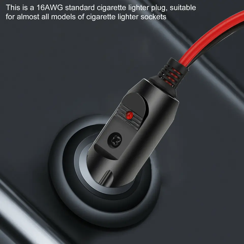 2 Spine Accendisigari Maschio 12V/24V Con Cavi E LED – Ricambio Universale Per Auto, Moto E Camper - 4