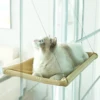 Cat Hammock Pet Cat Bed Sunny Window Seat Washable Detachable  Suction Shelf Bag Beds Seat For Cat Sleeping Pet Accessories 2