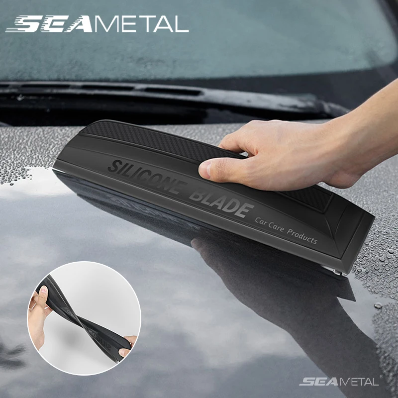 Car Wrapping Tools Silicone Squeegee Window Wiper Drying Blade Scraping Film Scrapers