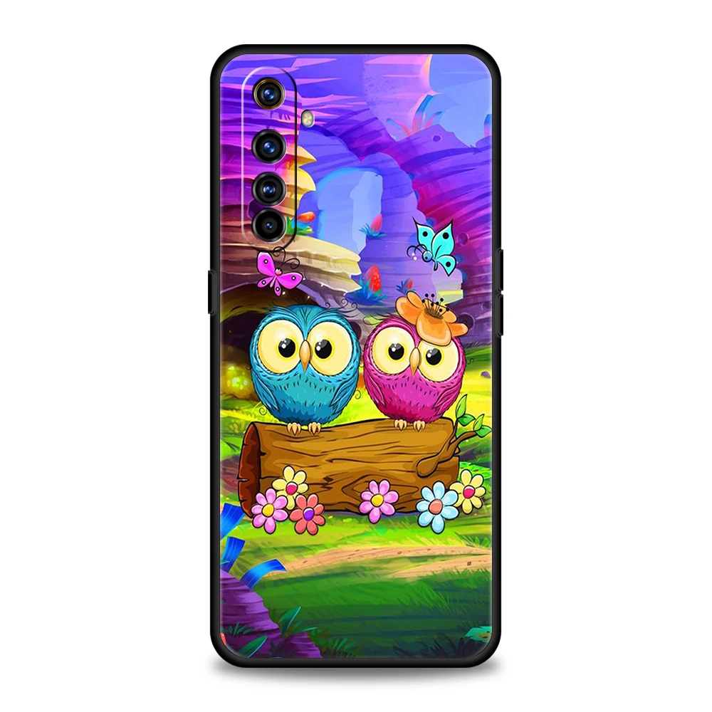 Cute Cartoon Owl Silicone Phone Case - Stylish Protective Shell