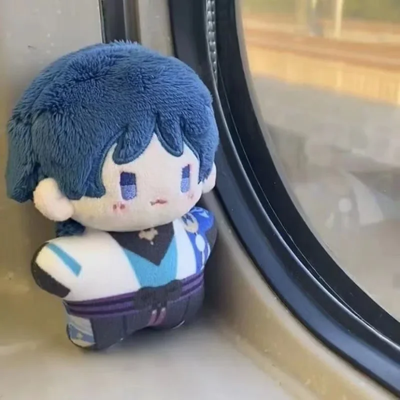 2024 New Genshin Impact 10cm Wanderer Scaramouche Kunikuzushi Anime Plush 10CM Cute Pendant Knapsack Keychain Xmas Gift 2