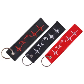 Portachiavi per auto Moto Chaveiro Para Portachiavi per moto Gioielli per auto Bijoux Ricamo Portachiavi Portachiavi Portachiavi Portachiavi