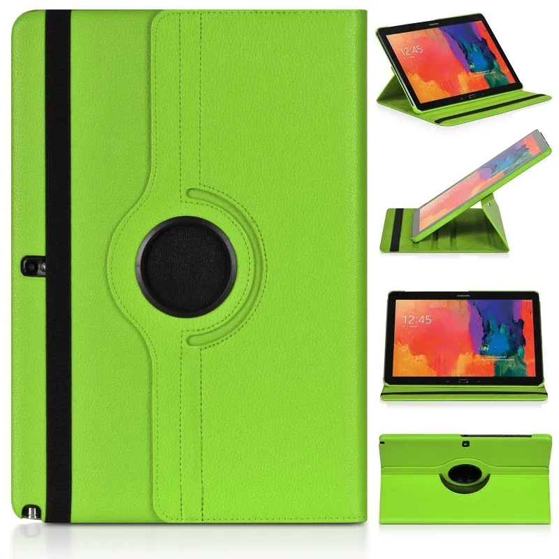 Verde METAL CLIP Folio Case Cover Flip Stand Samsung N8000 Galaxy Note 10.1 