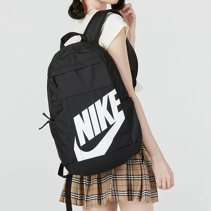 Original NIKE NK ELMNTL BKPK-HBR Unisex Backpacks Sports Bags