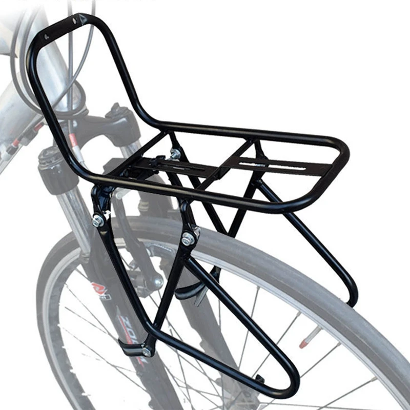 

Bicycle Front Rack Bike Carrier Panniers MTB Road Bike Racks Stand Luggage Shelf Bicycle Cradle Bag Bracket Bike Accessories