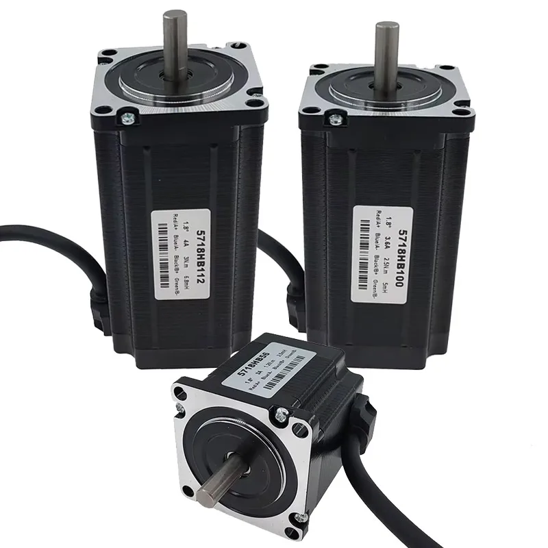 57BYG 네마 23 스테퍼 모터 하이브리드 드라이버 2상 1.8도 3A 1.2N.m 56mm 76mm 100mm 112mm 스텝 모터 (CNC 머신용)