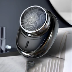 Mini Electric Shaver For Men Pocket Size Washable Rechargeable Portable Cordless Trimmer Knive Face Beard Razor