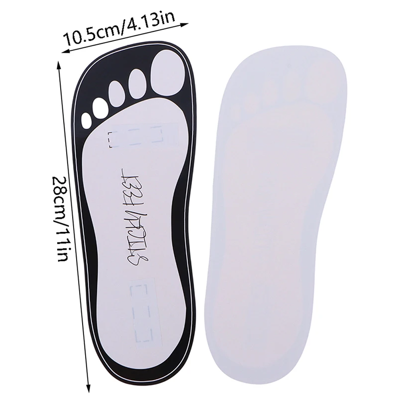 20 Pcs Disposable Tanning Slippers Tanning Sticky Feet Spray Tan Foot Pads Protectors Stickers for Body Accessories 11 inch