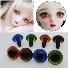 

5 Pairs 11/13/15/17/18/23mm Laser Sun Plastic Eyes For BJD Doll Eyeball Safety Animal Toy DIY Doll Making Crafts Accessories
