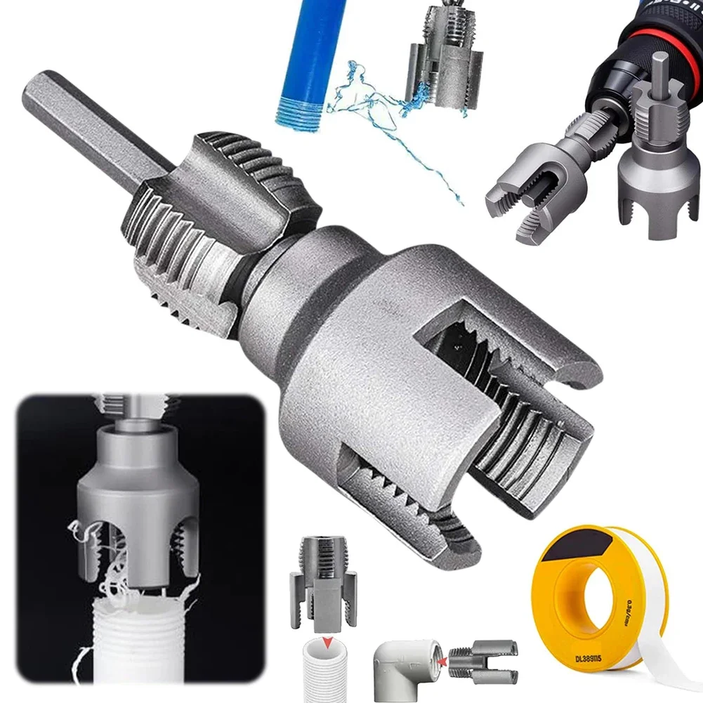 Integrated Internal & External Pipe Threading Tool PVC Pipe Thread ...