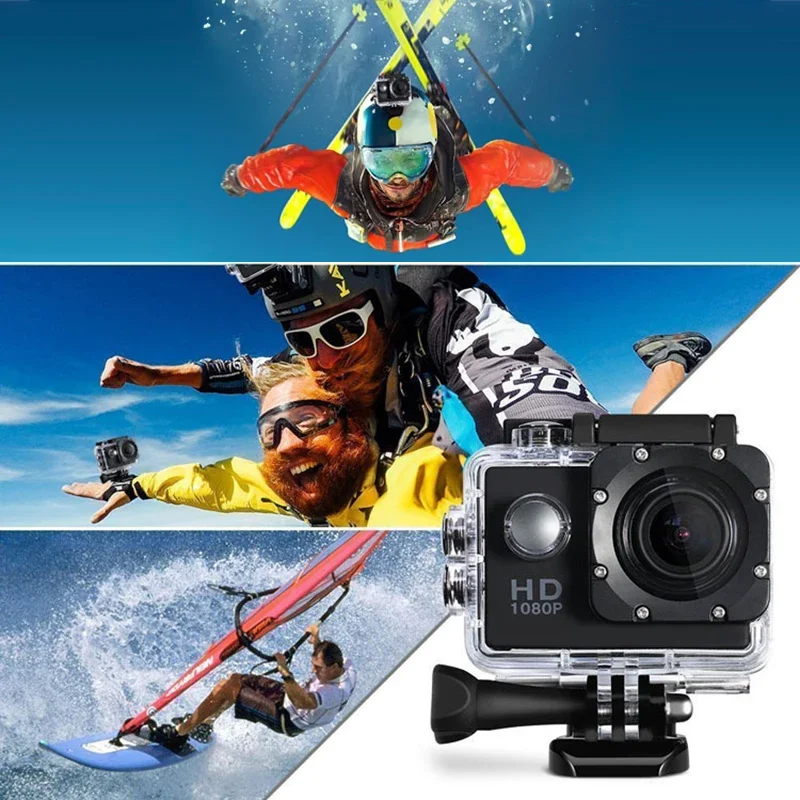 Underwater Waterproof Sports Camera Multifunctional Outdoor Riding Locomotive Diving