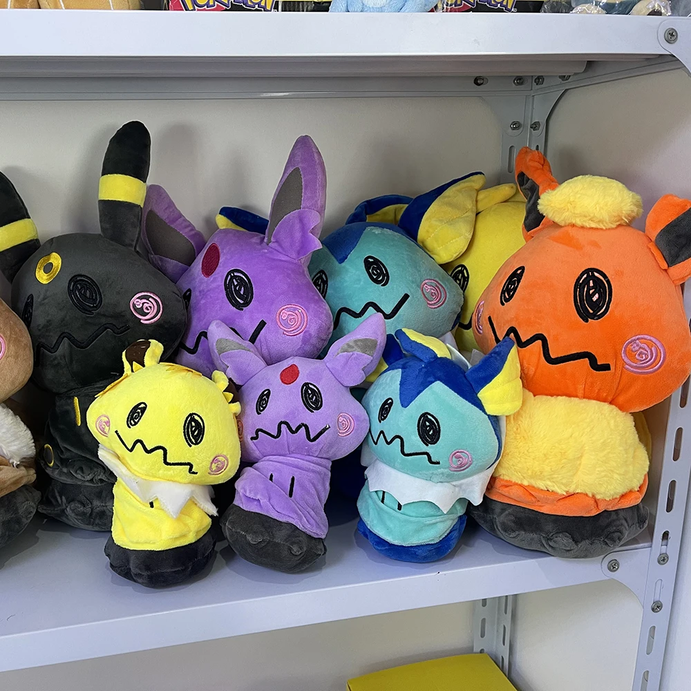 25 Styles Pokemon Pulsh Toys Mimikyu Shiny Eevee Umbreon Flareon Jolteon  Glaceon Vaporeon Sylveon Espeon Peluche Stuffed Dolls - AliExpress