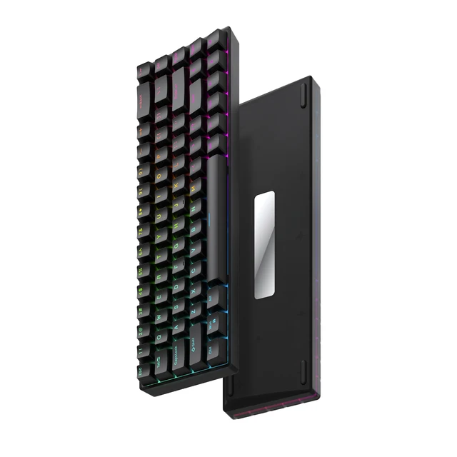 Raven68 Esports Magnetic Axis Keyboard Wired Single Mode PBT Transparent Keycap 8K Return Adjustable Key68 Key Game Mechanical 2