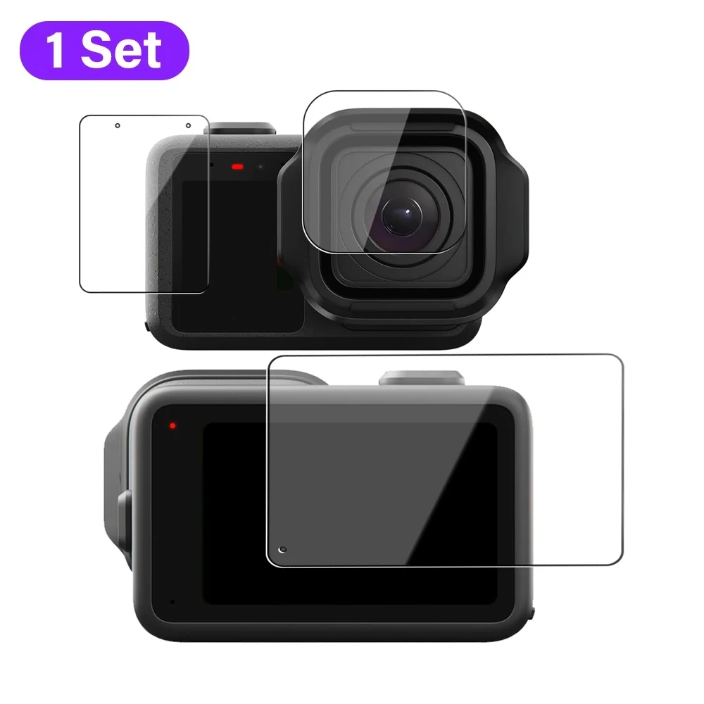 Ultra HD Anti-Scratch Screen & Lens Protector with HD Clarity Tempered Glass