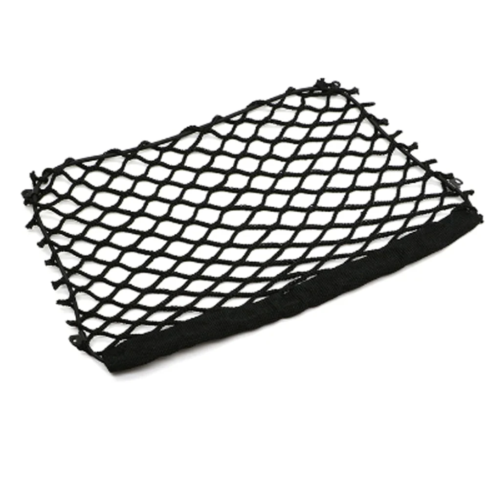 Motorcycle cargo net for top case and panniers